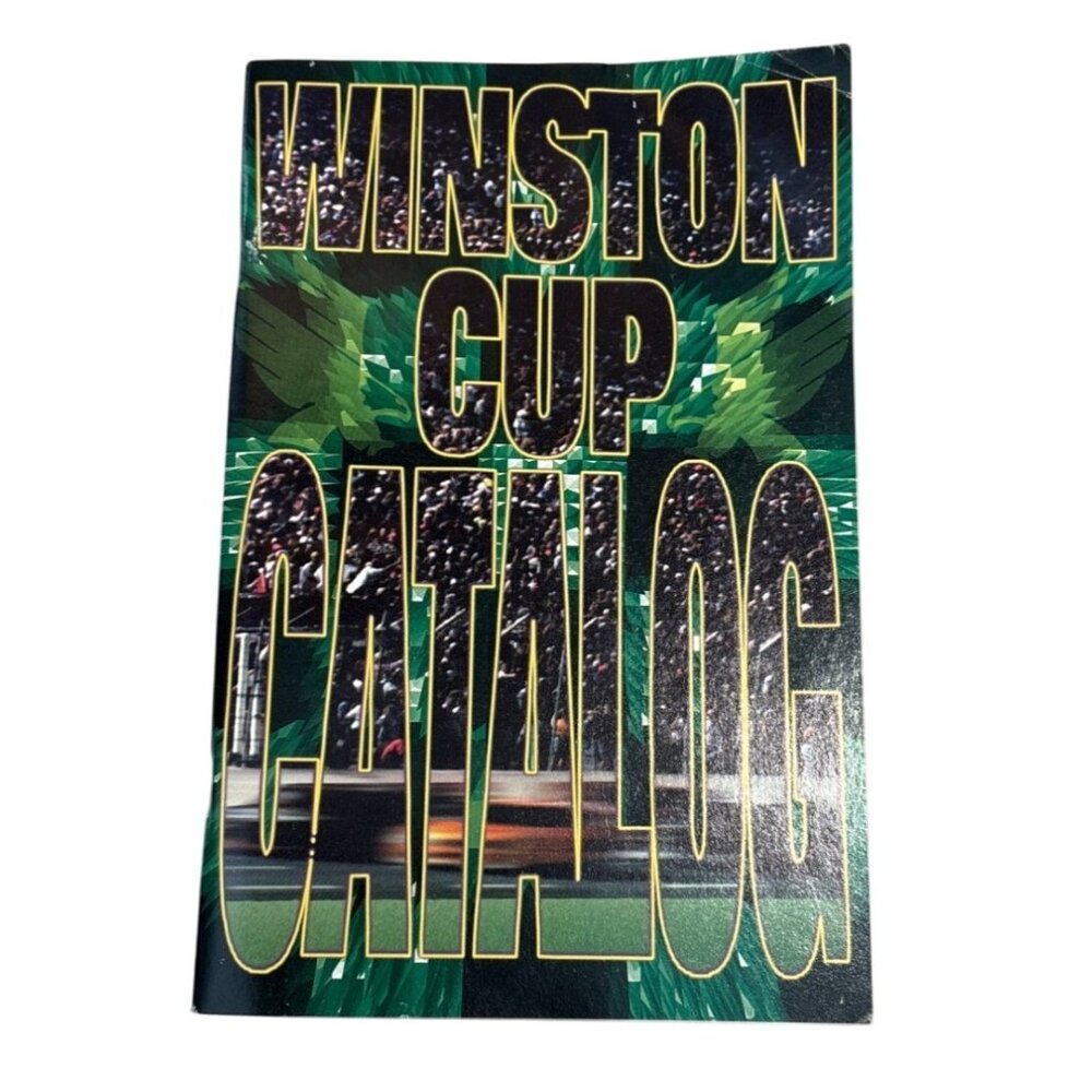 1996 Winston Cup Catalog Vintage NASCAR Racing Merchandise Advertising Booklet